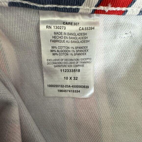 Wrangler Striped Red and Blue Women's  Wrangler Jeans - Picture 10 of 12